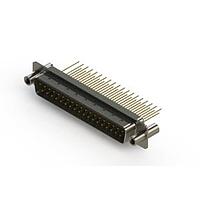 EDAC 627-M37-623-WN4 ຕົວເຊື່ອມ D-Sub - ຕົວເຊື່ອມ D-Sub ຄວາມໜາ້ຄວາມຖືກມາດຕະຖານ ແບບຕັ້ງຕົວແບບຕັດກະເປົາ