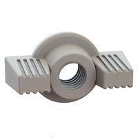 Essentra Components 0600832DECOWN ກະກູນປະກອບ Wing Nut Deco Wing Nut, ກະກູນ #8-32, ຄວາມສູງ 5/16