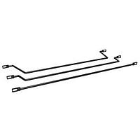 Hammond Manufacturing CLB190BK ບາຣ໌ຜັກສາຍເຄື່ອງມື Horiz LacingBar-10Pk .62"H x 19"W x 0"D