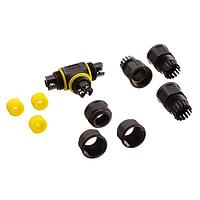 Amphenol LTW SC-L-PGT2-03-YW ຕົວເຊື່ອມສາຍ T-Cable Joiner PGT2-03 YELLOW SEAL 3P SCREW 6.6-8.5MM