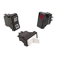 Carling Technologies VA5A0005-8ZZ17-000 ສະຫນັບສະຫນູນ Rocker DPST ON-OFF