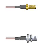 Amphenol Custom Cable Q-2V04E0005024i ສາຍສະບັບ RF SMA-SJ/TNC-SJB G316 24I