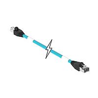 Molex 1201080597 ເຄື່ອງສາຍ Ethernet / ເຄື່ອງສາຍເຄືອກຕ່າງໆ ENET RJ45/RJ45 2PR 27M TPE TEAL