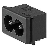 Schurter 4300.0104 ປະຕູເຂົ້າ APPLIANCE INLET C8 PCB TERMINAL SANWICH