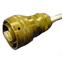 Amphenol Socapex RJF6MG ປຸ່ມກົງວົງກົງມີກະບອກເຫຼັກ Olive Drab