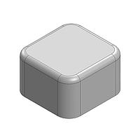 Masach Tech MS128-10S-NS ປ້ອງກັນ EMI/RFI, ຊິ້ນດຽວ 12.8 x 12.3 x 7.5mm ປ້ອງກັນ RF/EMI ຊິ້ນດຽວດຶງບໍ່ມີຕໍ່ຕາມ (ນິເຄວ/ເສີງ)