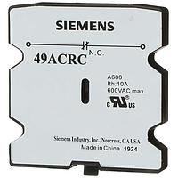 SIEMENS 49ACRC 1 NC ສະຫນັບສະຫນູນ Aux Switch DP, 1NC, 30-60amp