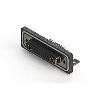 EDAC 630W17W2340-4NC ຕົວເຊື່ອມຕໍ່ Mixed Contact D-Sub ມຸມຂວາ ກັນນ້ຳ ພາວເອີ້ມ Combo D-Sub Connector