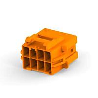 AMP Connectors - TE Connectivity 8-2232264-4 ຕູ້ຕໍ່ສັນຍານ RF / ຕູ້ຕໍ່ສັນຍານ Coaxial 2x4 cap Hsng panel mount Key D ora