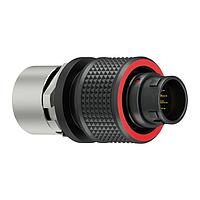 ODU C10WBM-P07XFG0-0000 ປລັກ SP ມີການລອກດ້ວຍກຸ່ມສະກຣູ, ຂະໜາດ 0, IP6K8 / IP6K9K, 7 C, B (ແດງ) ກະແຈ