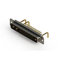 EDAC 629-25W3250-1N1 ຕູ້ຕິດຕໍ່ D-Sub ປະສົມມຸມຂວາ ຕູ້ຕິດຕໍ່ພະລັງງານ Combo D-Sub