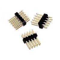 Wurth Elektronik 62202821121 ພິນສະຕຣິບ WR-PHD 2.54mm Hdr 28 P Dual Str Gold