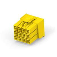 AMP Connectors - TE Connectivity 176278-4 ພາວເລີ້ມໃຫ້ກັບບອດ UNIV POWER PLUG HSG 12P F/H