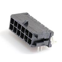 Molex 43045-1206 ຊຣູດ Microfit 3.0 RA SMT Clip DR Tin 12 Ckt