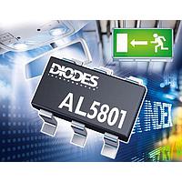 Diodes Incorporated AL5801W6-7 ຕົວຂັບໄຟ LED ປະເພດ Current Sink 100V ADJ LED Driver N-Ch MOS 350mA