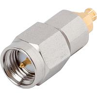 Amphenol SV Microwave 1132-4003 ຕົວແປ RF - ລະຫວ່າງຊຸດ SMPM F ເຖິງ SMA M ຕົວແປການຕິດສາຍ