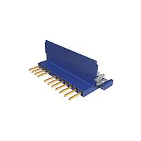 Amphenol FCI 66226-202LF ຕົວເຊື່ອມ Clincher™ Flex Connectors, Pin Assembly, ແຖວດຽວ, 12 ຕຳແໜ່ງ, 2.54mm (.100in) Pitch.
