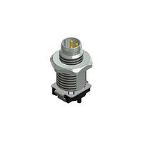 Amphenol CONEC 42-01242 M8 Socket SMT SAL-8S-FS3-X13/SMT