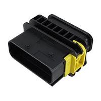 AMP Connectors - TE Connectivity 1-1564528-1 ກອງຢູ່ຂອງ Tab 16POS, ປະກອບປະສົມ, TAB HSG, ASSY
