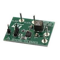STMicroelectronics STEVAL-ILL054V1 ບອດປະເມີນ 4 A HB LED driver dimming function ອີງຕາມ LED2001 ໃນຊຸດ QFN