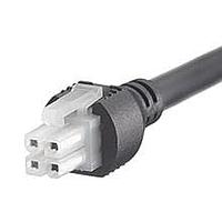 Molex 245135-0420 ເສັ້ນສາຍອ່ານສະເຫຼີມ / ເສັ້ນສາຍກະຕຸນ MINIFIT 4CKT CBL AY DR OVERMOLDED 2M BLK
