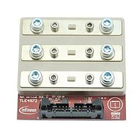 Infineon TLE4972EVALVERBARTOBO1 ບອດປະເມີນຕົວຈັບກະໄຟຟ້າສຳລັບການປະເມີນລະບົບ 3 ຟາສ, ມີກະໄຟຟ້າສູງສຸດເຖິງ 842A