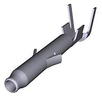 AMP Connectors - TE Connectivity 170362-3 (Cut Strip) ປະຕິບັດ SOCKET 24-18 AWG ຕັດລອດ 100