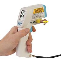 OMEGA OS1327D -35 °C ຫາ 500 °C ອຸນຫະພູມອິນແຟຣຣີ Thermocouple Thermometer (Max, Min, 60:1, 500 °C)
