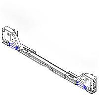 BIVAR CPCI-R280-ESD1 ຕູ້ວາງແລະຕູ້ວາງ PC RETEN CRD GD-PCB 10.07"L, 0.126 SLOTW