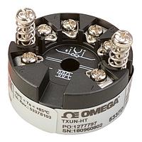 OMEGA TXUN-HT ຕົວສົ່ງ 2-ສາຍ ມີການເປີດໃຊ້ງານ Hart Protocol | 2 ອິນພຸດອານາລອກ (Thermocouple, RTD, Resistance, Voltage, B, E, J, K, L, N, R, S, T, U, W3, W5, LR)