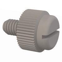 Essentra Components 50M040070T006 ສະກຣູດມືຊີ້ນຊ້ອງ Slotted Thumb Screw, M4 X .7 Thread, 6mm Lg