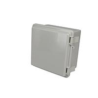 Bud Industries NBB-10240 ກະບອງອຸດສາຫະກຳ NEMA ABS Poly Blend (5.9 X 5.9 X 3.6 ນິ້ວ)