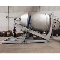 Wondery WDL-QQZ-2000 ໂຮງງານປະກອບອາຊີບເຮັດອາຍແກັສ Fired Rotary Lead Scrap Furnace ໂລຫະໂລຫະອຸດສາຫະກໍາ (35m3/h; 2000Kg)