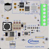 Infineon TLD5098EPVSEPICTOBO1 ບອດປະເມີນຄວບຄຸມການສະຫນັບສະຫນູນ Switching Controller ໃນຮູບແບບ SEPIC ອອກແບບເປັນຕົວຄວບຄຸມແຮງແສງຄົງທີ່