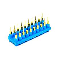 Radiall R929992000 ເຄື່ອງສົມບັດ BANANA / 2MM SERIE FEMALE 20WAY 12MM PIN BLUE