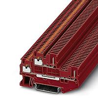 PHOENIX CONTACT 3212443 ບລັອກຕິມເນີລະບົບ DIN Rail Terminal Blocks PTTB 1,5/S/2P RD