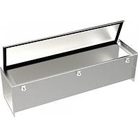 Hammond Manufacturing 1487E120SS Wireway N4X Wireway, Straight Section - 8 x 8 x 120 - 304SS