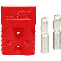 Anderson Power Products 6802G3 ຕົວເຊື່ອມ SB120 ແດງ #6 AWG ມີ 120A 6 AWG CONT