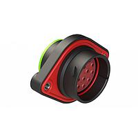 Amphenol SINE Systems AHDP02-24-16PN-SRA ປຸ່ມຮັບ 16 ຕຳແໜ່ງ, ປິດກັນຂະໜາດ 24