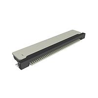 Amphenol FCI 62684-381100ALF ບອດເມາຍ 0.50mm ຟເລັກຊົນເນັກເຕີ, ຊີຣີ OPU, 38 ຕໍ່ຕຳແໜ່ງ, ທາງເຂົ້າດ້ານ, ການຕິດຕໍ່ດ້ານລຸ່ມ, ການຕິດຕັ້ງພື້ນຜິວ, ZIF