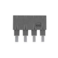HARTING 09330009854 ຕົວເຊື່ອມພະລັງງານຫນັກ Han ES Press plug-in jumper 1x4 (ຕາມແຖວ) ສີດຳ