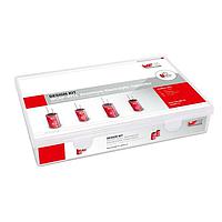 Wurth Elektronik 860161 ຊຸດອອກແບບຄອມພອນເນນຕ໌ອະລູມິນິມອິເລັກໂຕລິຕິກ WCAP-ATLL 32 ຄ່າ 346 ອົງປະກອນ