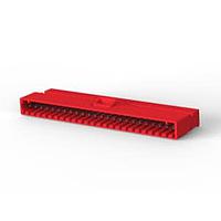 AMP Connectors - TE Connectivity 5-641437-4 ກອງປະກອບປະຕູເຊື່ອມ 24P MTA156 PSTD CONN ASSY ແດງ