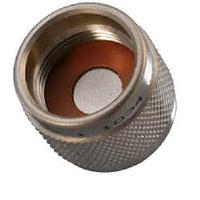 Trompeter / Cinch Connectivity Solutions RFI95-13 ເຄື່ອງສົມບັດ N JK RFI Cap ມີສາຍ SS 3"