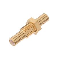 Radiall R114720000W ຕົວແປງ RF - ໃນຊຸດ SMB / ຕົວແປງ BULKHEAD ຜູ້ຊາຍ-ຜູ້ຊາຍ