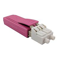 Timbercon F200-000457-001 LC Loopbacks Armadillo Optical Loopback Multi Mode fiber 50um, ປົກກະໜາດສີດຳ 0dB attenuation