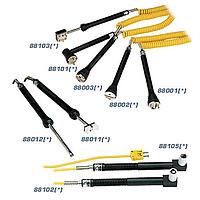 OMEGA 88105E ປຸ່ມຈຸດຈົດອຸນຫະພູມຮູບໜ້າກົງສໍາລັບພື້ນຜິວທີ່ຢູ່ສະຖານທີ່ (Thermocouple, E, 250 °C, Surface Probe)