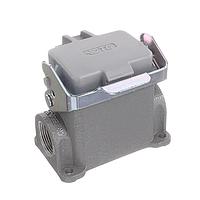 AMP Connectors - TE Connectivity T1620063216-000 ຝາຄຸ້ມອຸປະກອນ Hood 82MM L PG16 PG2x16 ທາງເຂົ້າດ້ານ