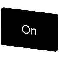 SIEMENS 3SU19000AD160DJ0 ປ້າຍປະກັບ, ຢູ່ໃນ INSCR. LABEL, ສີດຳ 17.5 X 27MM, ຢູ່ໃນ