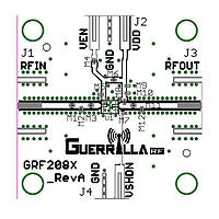 Guerrilla RF GRF2080-EVB ບອດປະເມີນຕົວເສີມ RF ສໍາລັບ GRF2080